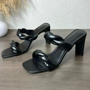 Open Edit Remmy Twist Sandals Size Womens